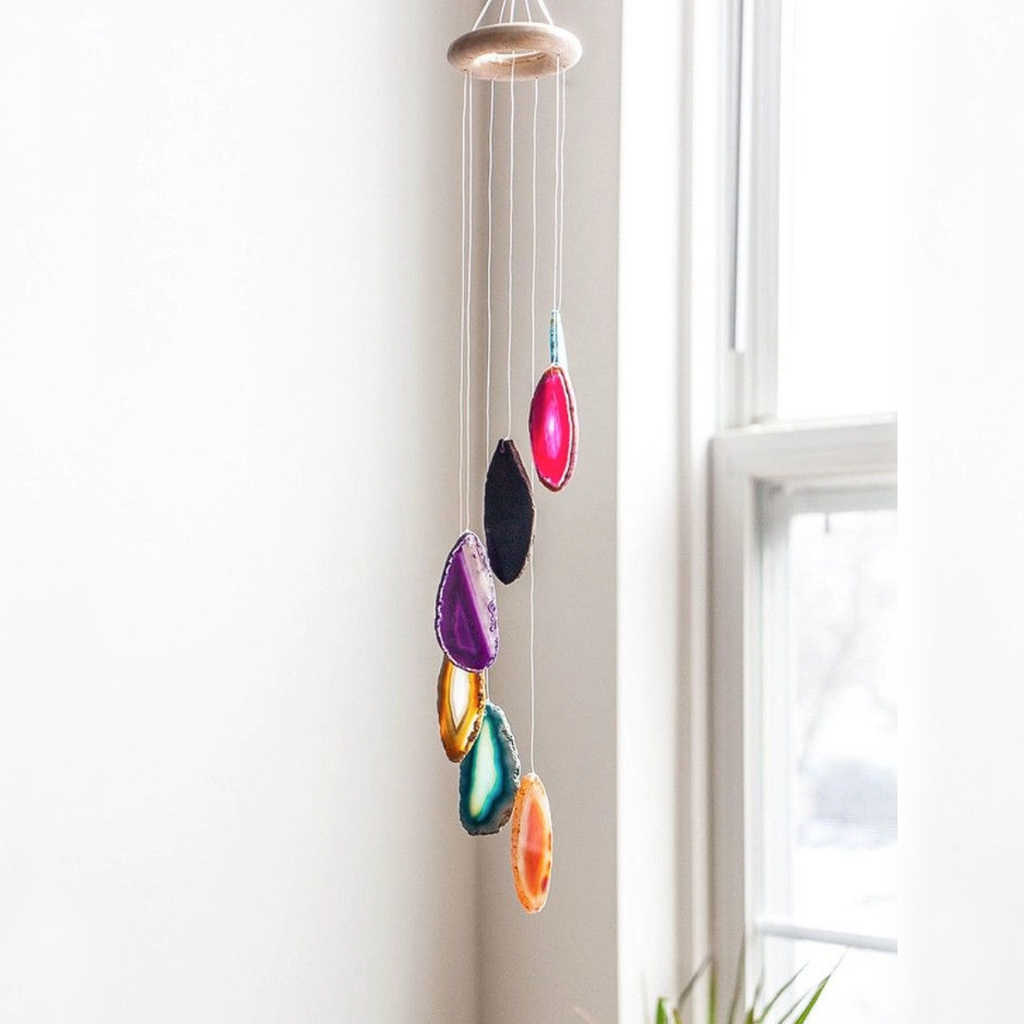 Agate Wind Chimes Mobile