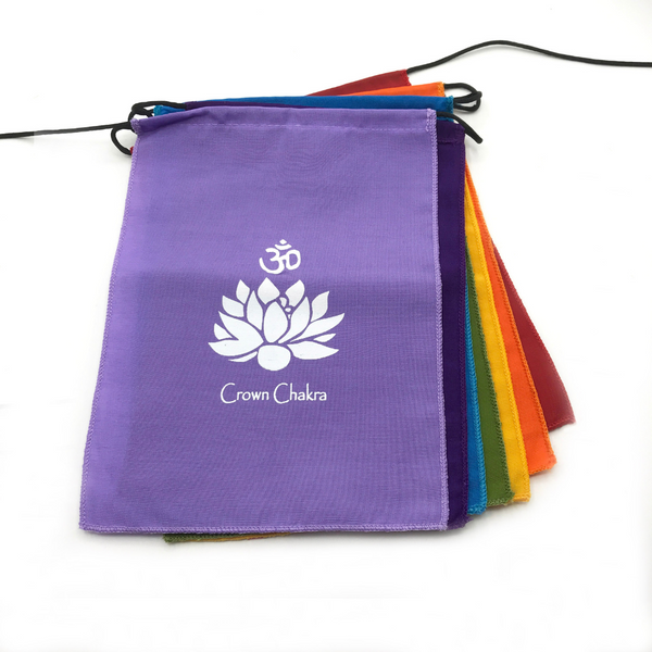 Rainbow Chakra Flags - Rev Karla