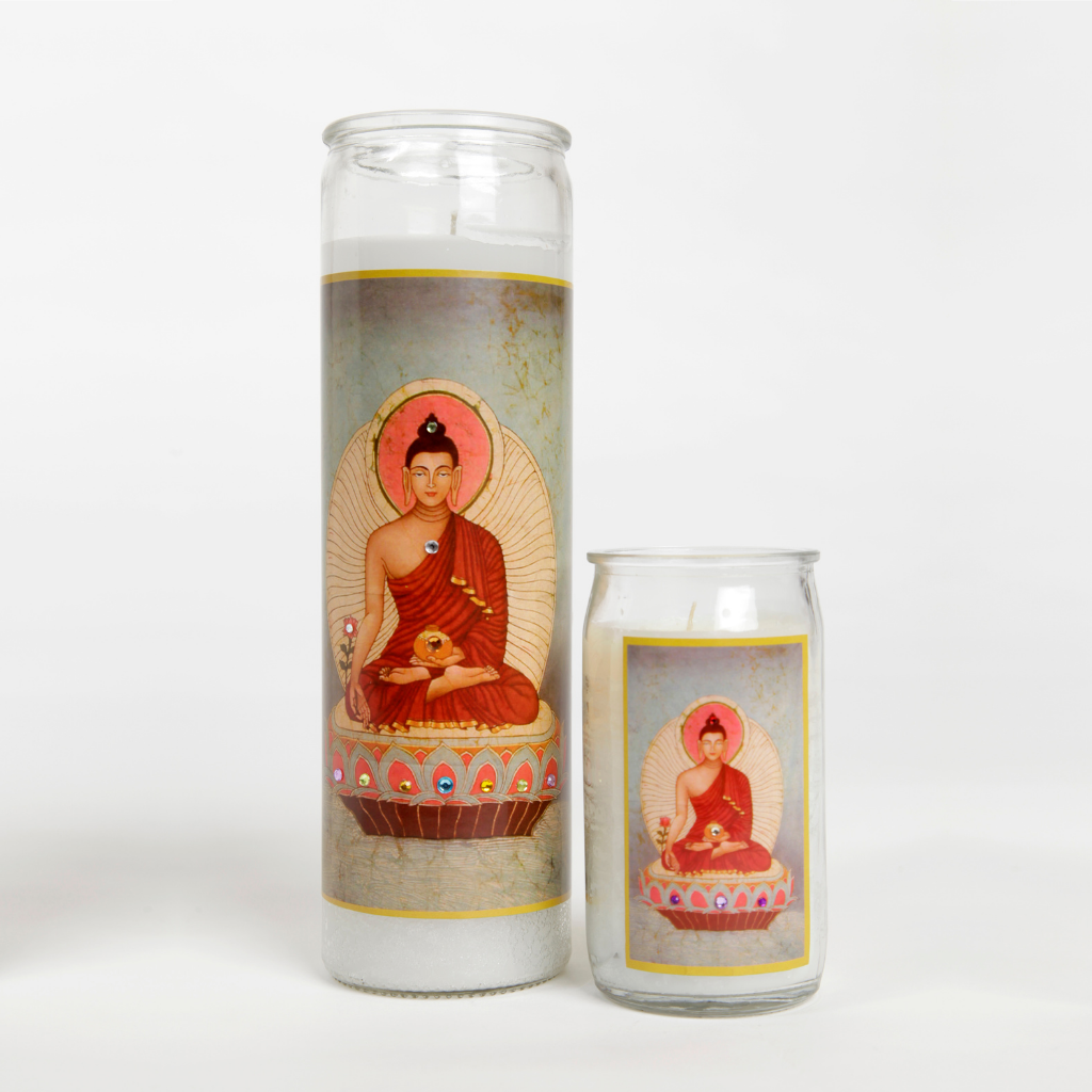 Sakyasimha Buddha Ritual Candle