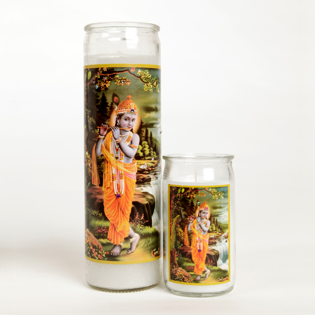 Lord Krishna Ritual Candle