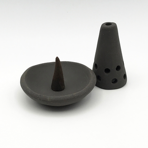 Porcelain Cone Incense Burner