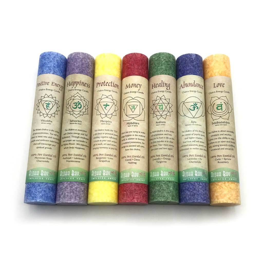 Chakra Pillar Candles