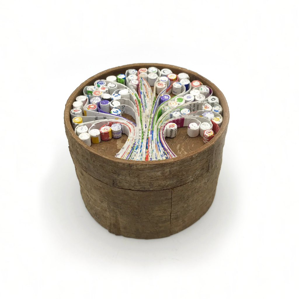 Tree Cinnamon Bark Box