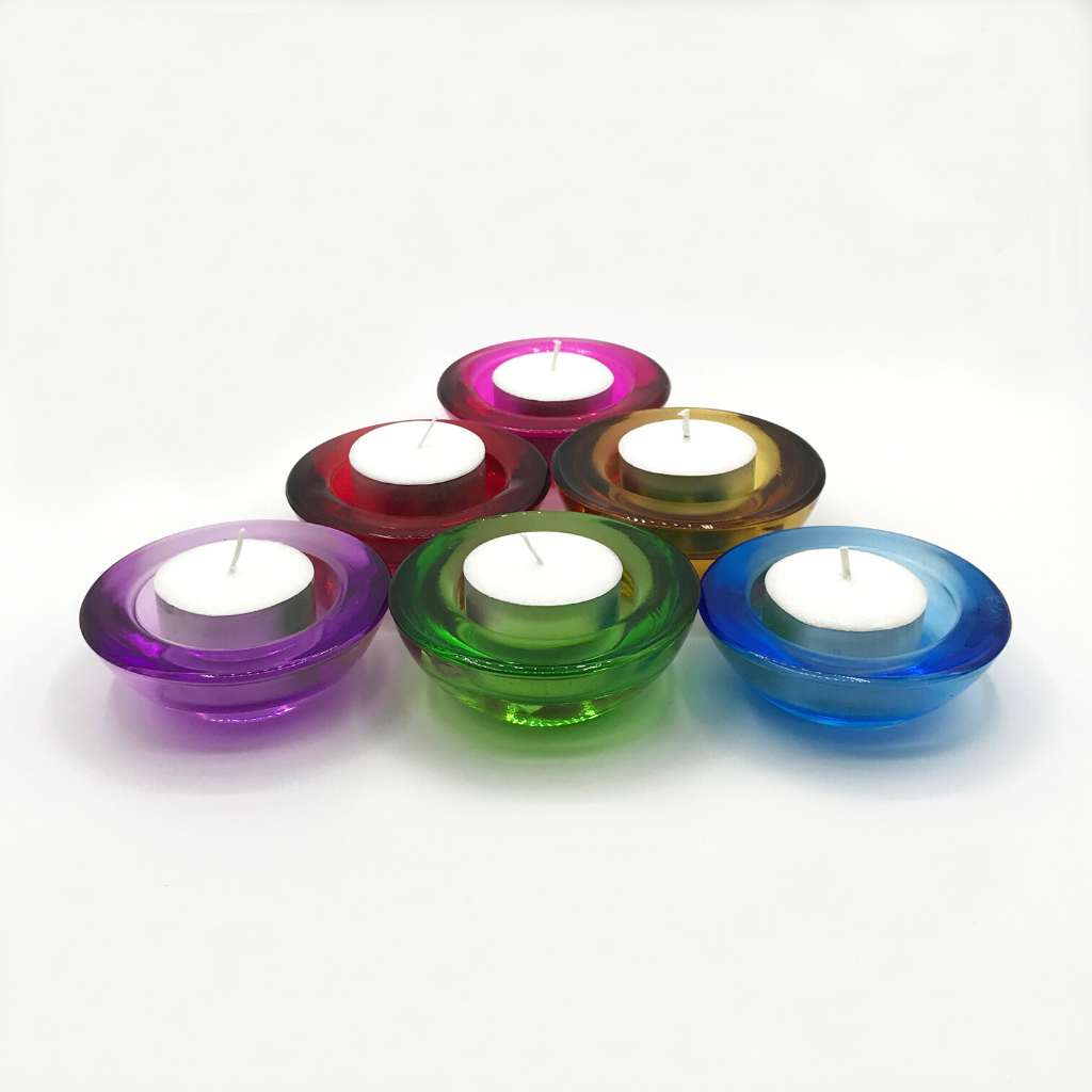 Tea Light Holder with Coconut Tea Light