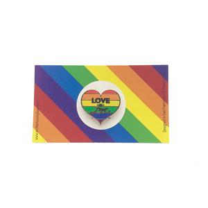 Love is Love Pride Pin