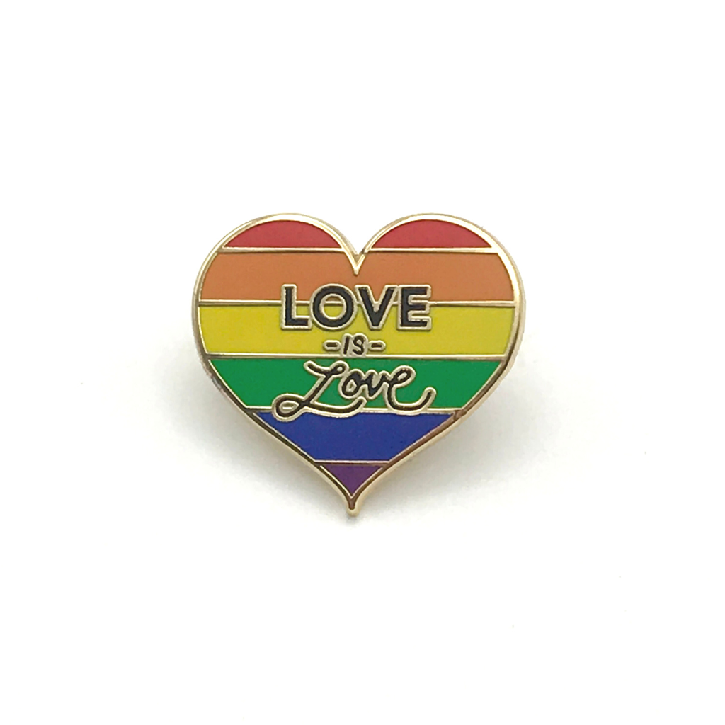 Love is Love Pride Pin