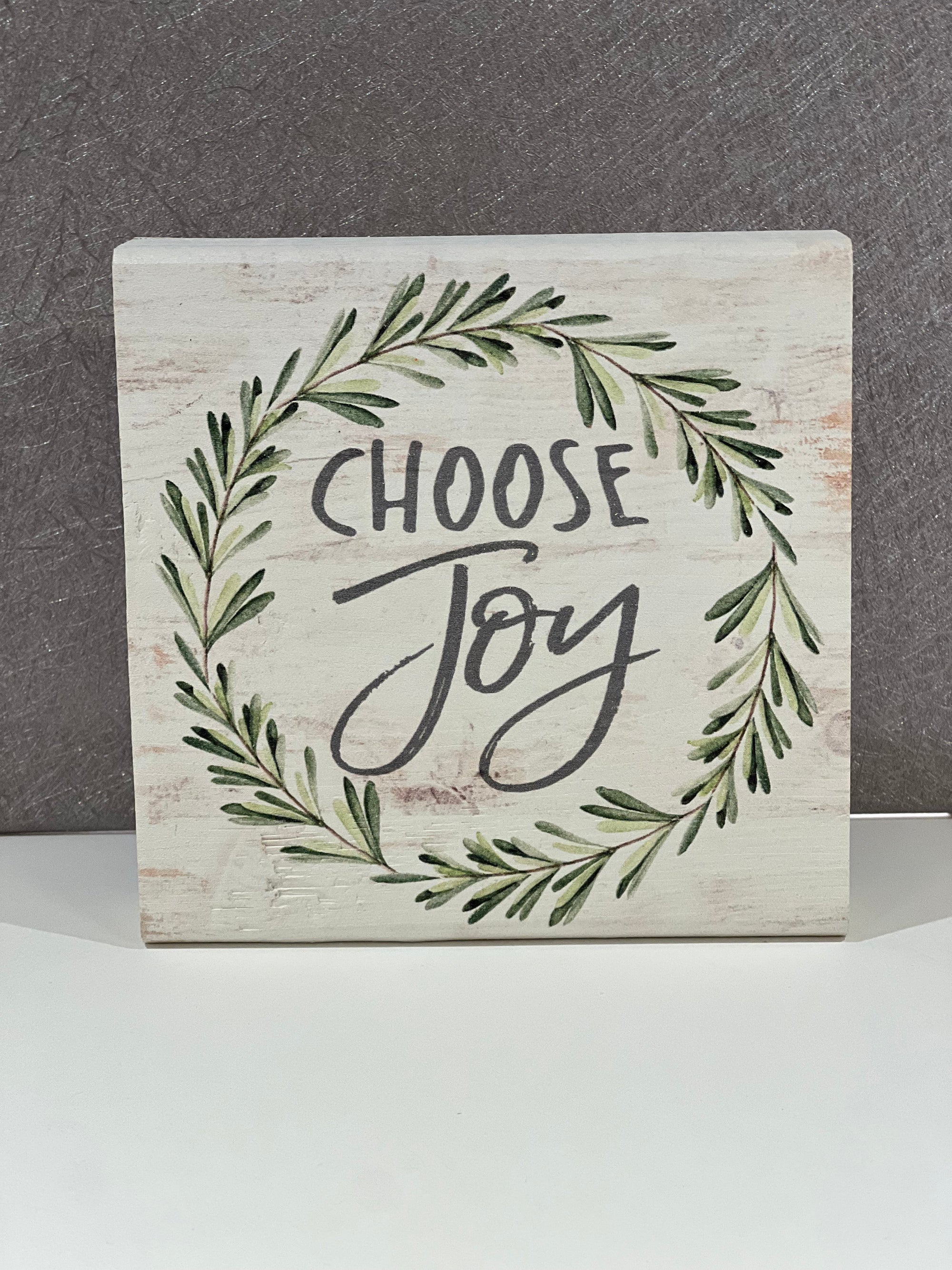 Choose Joy Decorative Block