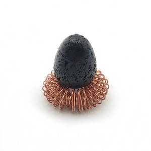 Natural Lava Stone Thinking Egg