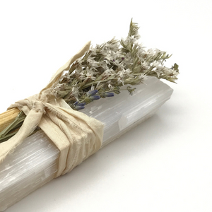 Palo Santo / Selenite Smoke Clearing Bundle