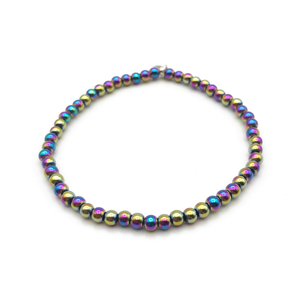Rainbow Hematite Energy Bracelet