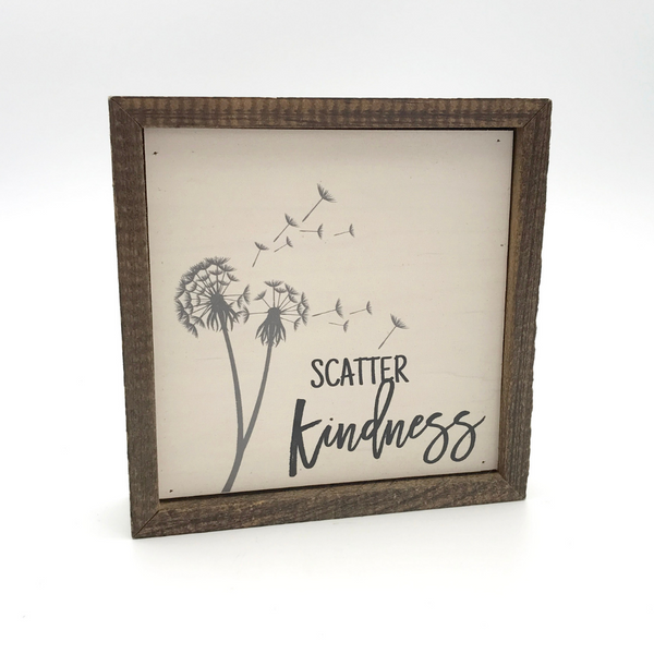 Scatter Kindness Plaque - Rev Karla