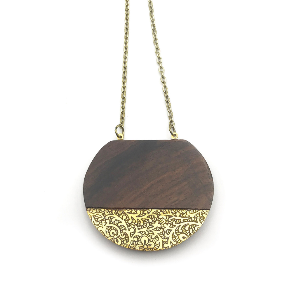 Sun - Earth and Fire Necklace