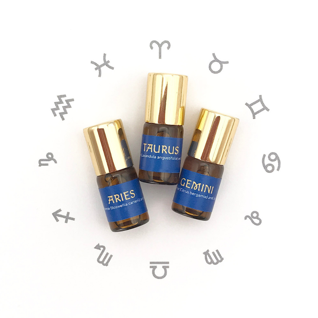 Zodiac Mini Aromatherapy Rollers